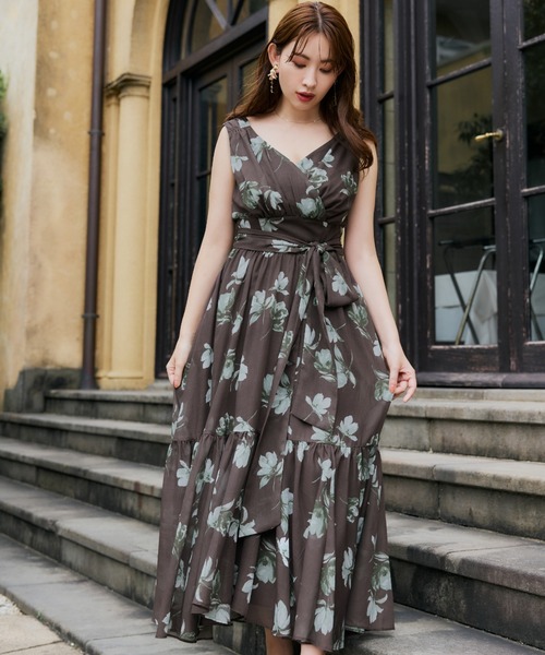 ワンピース Anemone Cache-Coeur Long Dress Anemone Cache-Coeur Long Dress