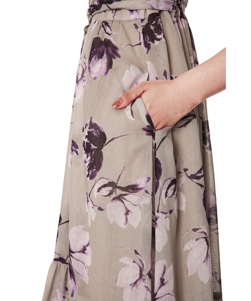 Anemone Cache-Coeur Long Dress