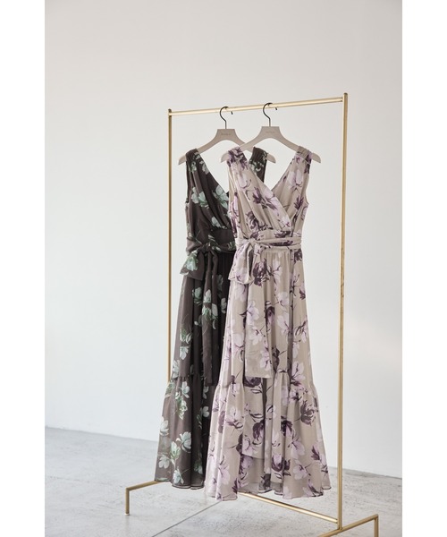 Anemone Cache-Coeur Long Dress