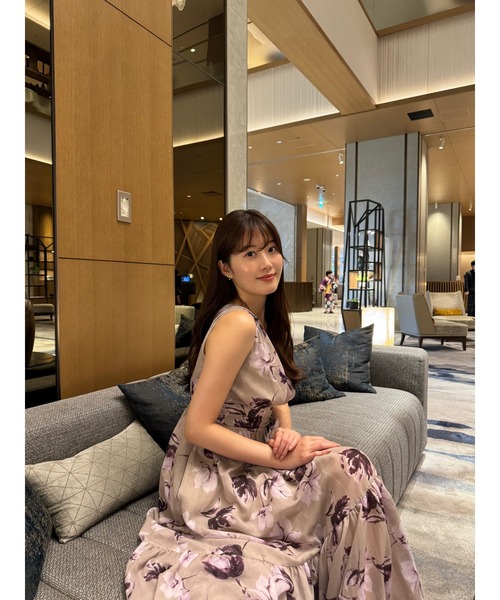 Anemone Cache-Coeur Long Dress