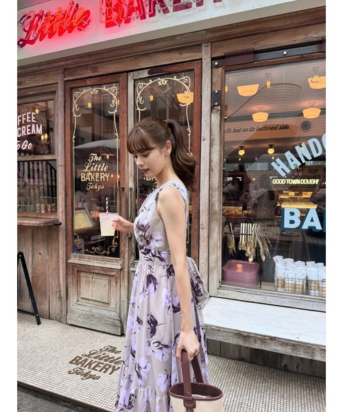 Anemone Cache-Coeur Long Dress