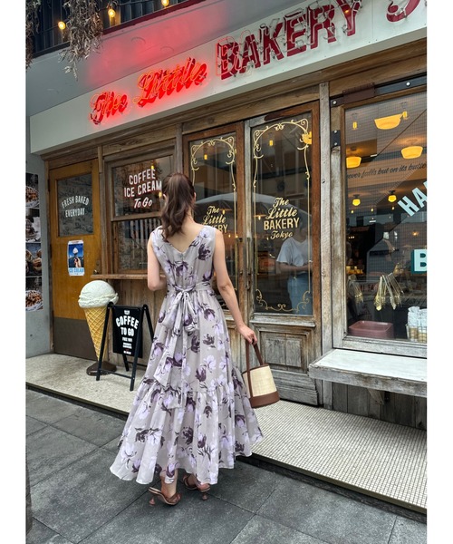 Anemone Cache-Coeur Long Dress