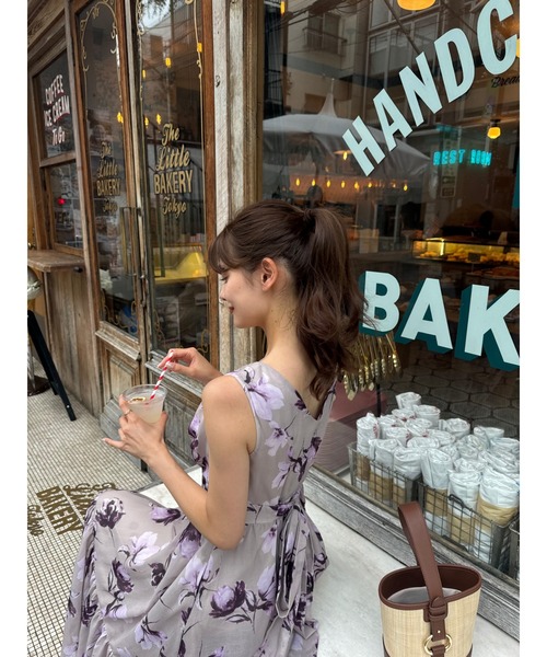 Anemone Cache-Coeur Long Dress