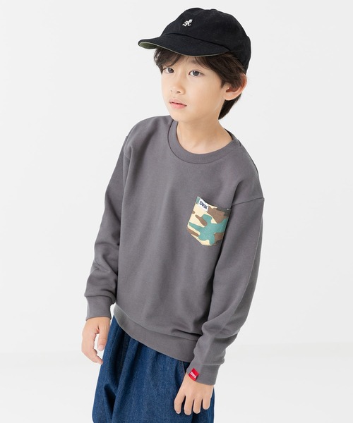 EDWIN(エドウィン)の「EDWIN / エドウィン 裏毛ロゴ トレーナー(スウェット・キッズ・B/C/D/E/F/A・100cm/110cm/120cm/130cm)」の5枚目の写真