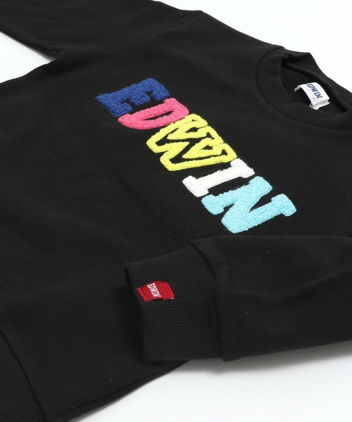 EDWIN(エドウィン)の「EDWIN / エドウィン 裏毛ロゴ トレーナー(スウェット・キッズ・B/C/D/E/F/A・100cm/110cm/120cm/130cm)」の18枚目の写真