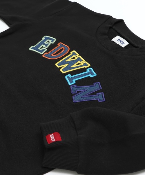 EDWIN(エドウィン)の「EDWIN / エドウィン 裏毛ロゴ トレーナー(スウェット・キッズ・B/C/D/E/F/A・100cm/110cm/120cm/130cm)」の15枚目の写真