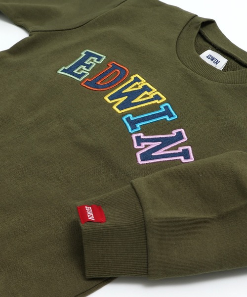 EDWIN(エドウィン)の「EDWIN / エドウィン 裏毛ロゴ トレーナー(スウェット・キッズ・B/C/D/E/F/A・100cm/110cm/120cm/130cm)」の14枚目の写真