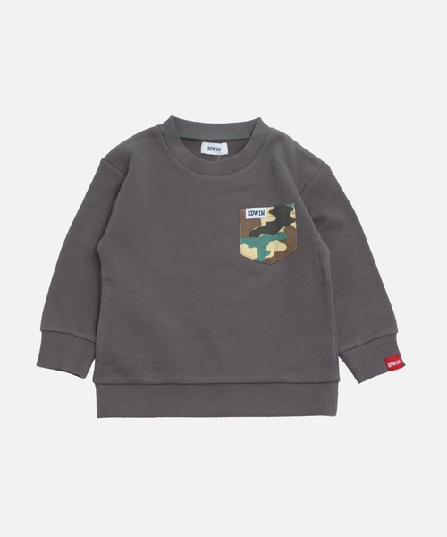 EDWIN(エドウィン)の「EDWIN / エドウィン 裏毛ロゴ トレーナー(スウェット・キッズ・B/C/D/E/F/A・100cm/110cm/120cm/130cm)」の12枚目の写真