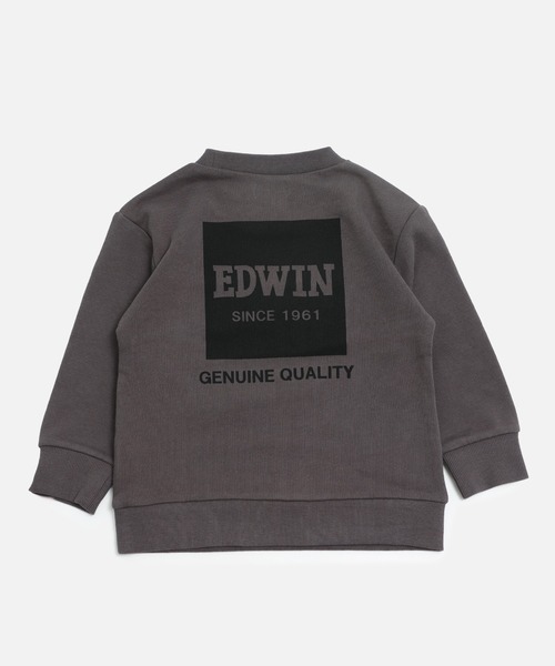 EDWIN(エドウィン)の「EDWIN / エドウィン 裏毛ロゴ トレーナー(スウェット・キッズ・B/C/D/E/F/A・100cm/110cm/120cm/130cm)」の11枚目の写真