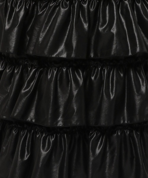 niko and...（ニコアンド）の「2WAYレザーライクフリルスカート（スカート・レディース・ダークブラウン/ブラック・FREE）」の17枚目の写真