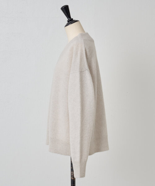 Vネックラメプルオーバー（ニット/セーター）｜BEARDSLEY