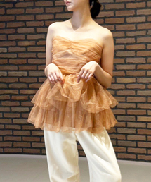 【PROVOKE for LULU】チュールビスチェ