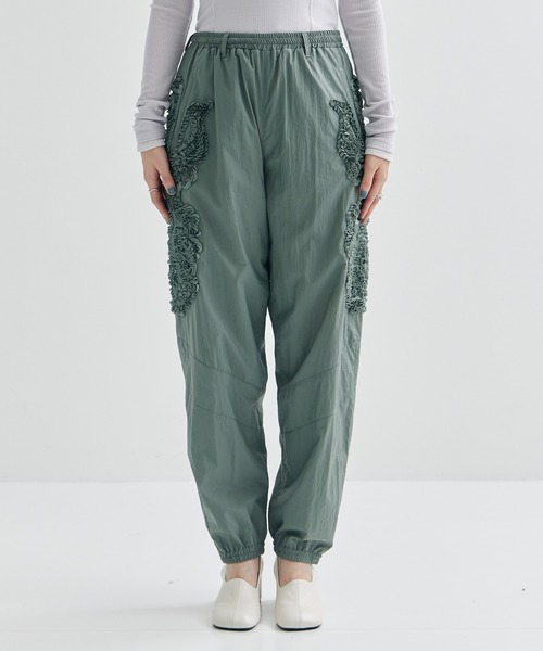 【TAAKK/ターク】DESIGN TROUSERS TAAKK/ターク】EMBROIDERY PANTS（その他パンツ）｜TAAKK