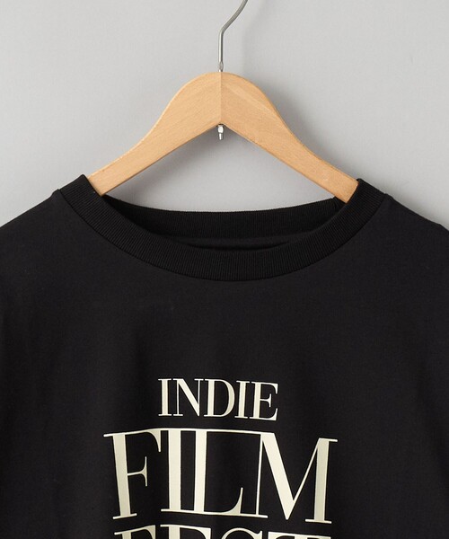 coen(コーエン)の「【WELLTECT】天竺ロゴプリントロングスリーブTシャツ(Tシャツ/カットソー・レディース・ダークグレー/オフホワイト/ブラック・L/M)」の8枚目の写真