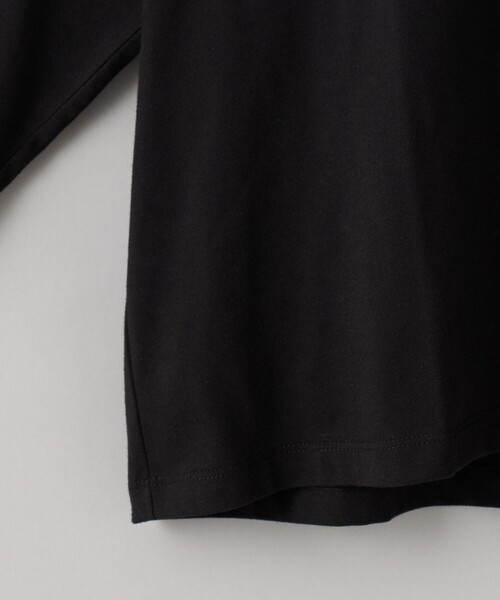 coen(コーエン)の「【WELLTECT】天竺ロゴプリントロングスリーブTシャツ(Tシャツ/カットソー・レディース・ダークグレー/オフホワイト/ブラック・L/M)」の10枚目の写真