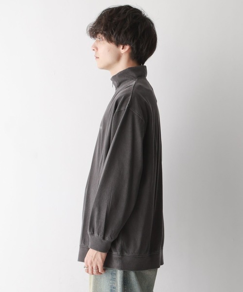 セール】【SIGNAL SPORTS】ヴィンテージライク/ピグメントハーフジップ