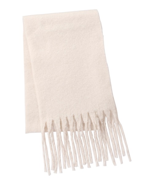 estaa（エスタ）の「【WEB限定】12色展開 洗える フリンジ ボリュームマフラー（マフラー・レディース・ライトグレー/ベージュ/ピンク/グリーン/オフホワイト/ミント/ネイビー/ダークブルー/ブルー系その他/ベビーピンク/ライトピンク/ブルー系その他2・FREE）」の15枚目の写真