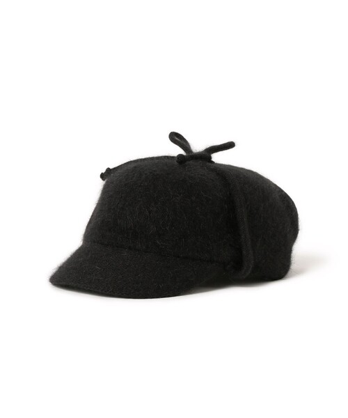 Ray BEAMS（レイビームス）の「アンゴラ混 フライト キャップ（キャップ・レディース・チャコールグレー/ブラック・ONE SIZE）」の12枚目の写真