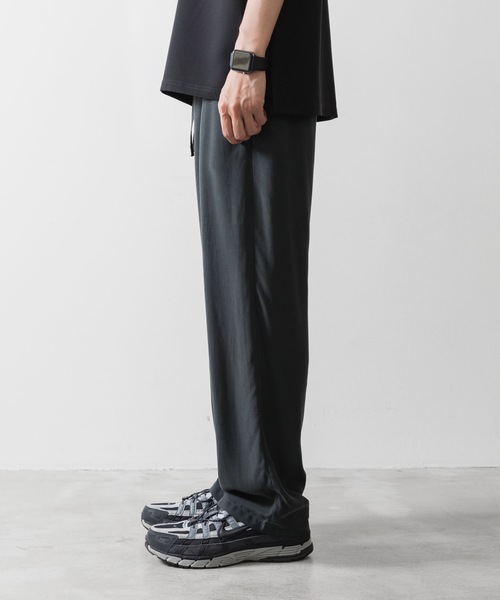 ATTACHMENT（アタッチメント）の「CU/RY フィブリルタフタ イージートラウザーズ / CU/RY FIBRIL TAFFETA EASY TROUSERS（スラックス・メンズ・ブラック/ダークグレー・1/2/3）」の20枚目の写真