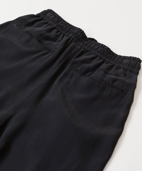 ATTACHMENT（アタッチメント）の「CU/RY フィブリルタフタ イージートラウザーズ / CU/RY FIBRIL TAFFETA EASY TROUSERS（スラックス・メンズ・ブラック/ダークグレー・1/2/3）」の9枚目の写真