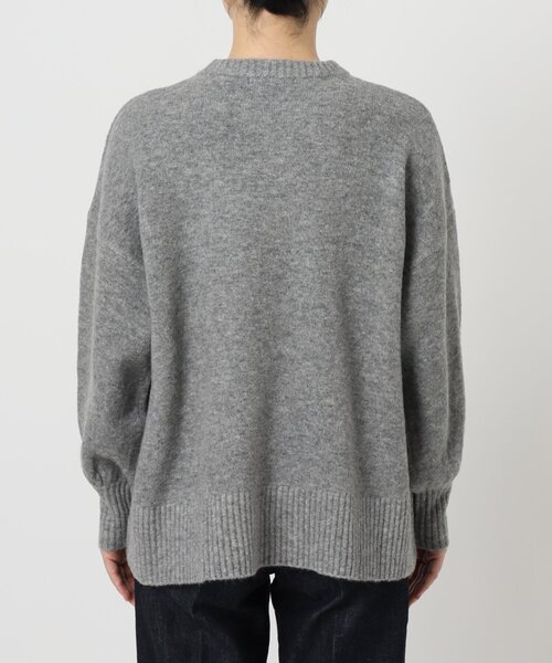 B.C STOCK(ベーセーストック)の「《追加2》FOXMIXクルーネックプルオーバー(ニット/セーター・レディース・チャコールグレー/ブルー/ベージュ/ピンク/レッド・FREE)」の7枚目の写真