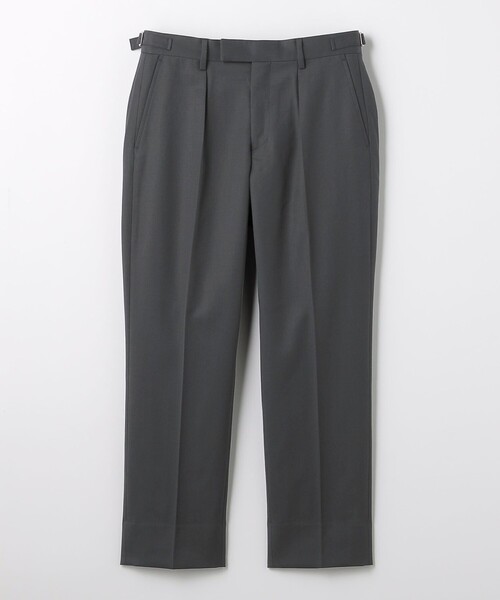 green label relaxing（グリーンレーベルリラクシング）の「TW ツイル サイドアジャスター 1プリーツ スラックス -マシンウォッシャブル-（スラックス・メンズ・ダークグリーン/ダークグレー・XL/L/S/M）」の12枚目の写真