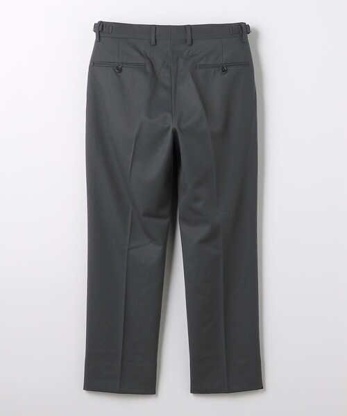 green label relaxing（グリーンレーベルリラクシング）の「TW ツイル サイドアジャスター 1プリーツ スラックス -マシンウォッシャブル-（スラックス・メンズ・ダークグリーン/ダークグレー・XL/L/S/M）」の13枚目の写真