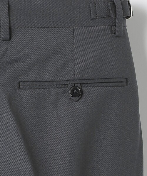 green label relaxing（グリーンレーベルリラクシング）の「TW ツイル サイドアジャスター 1プリーツ スラックス -マシンウォッシャブル-（スラックス・メンズ・ダークグリーン/ダークグレー・XL/L/S/M）」の16枚目の写真