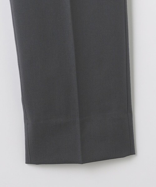 green label relaxing（グリーンレーベルリラクシング）の「TW ツイル サイドアジャスター 1プリーツ スラックス -マシンウォッシャブル-（スラックス・メンズ・ダークグリーン/ダークグレー・XL/L/S/M）」の18枚目の写真