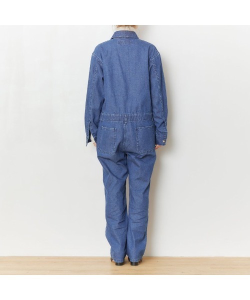 THE SHINZONE（ザ　シンゾーン）の「SHINZONE 22AMSPA08 DENIM JUMP SUITE（つなぎ/オールインワン・レディース・ネイビー・34）」の5枚目の写真
