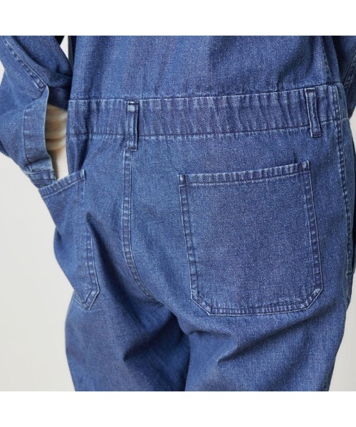 THE SHINZONE（ザ　シンゾーン）の「SHINZONE 22AMSPA08 DENIM JUMP SUITE（つなぎ/オールインワン・レディース・ネイビー・34）」の9枚目の写真