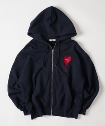 HEART LOGO FULL-ZIP HOODIE / ハートロゴフルジップフーディ