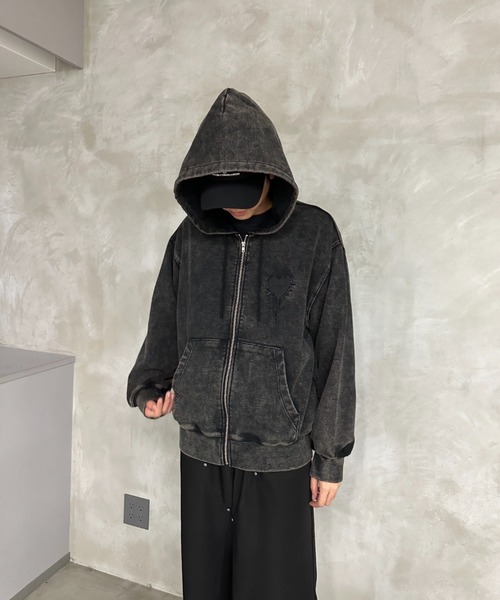 HEART LOGO FULL-ZIP HOODIE / ハートロゴフルジップフーディ