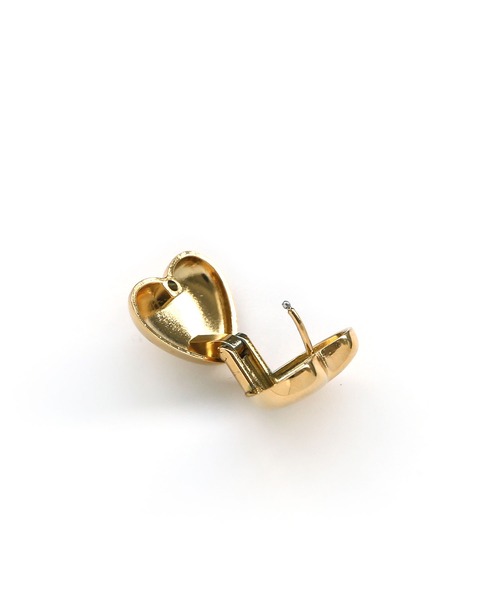 colleca la（コレカラ）の「[stainless]ステンレス・両面ハート ワンタッチピアス〈金属アレルギー対応〉（ピアス（両耳用）・レディース・シルバー/ゴールド・FREE）」の8枚目の写真