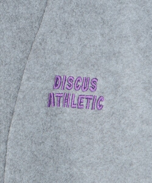 DISCUS ATHLETIC（ディスカス　アスレチック）の「DISCUS ATHLETIC（ディスカス アスレチック）別注フリースジップジャケット（その他アウター・メンズ・オフホワイト/グレー/ブラック/ケリーグリーン/コバルトブルー/ネイビー・M/L/XL）」の9枚目の写真