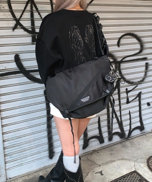 セール】【A4サイズ対応】ナイロンワンショルダー 多機能