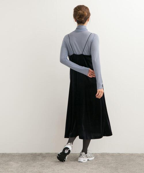 LE GLAZIK(ルグラジック)の「Le GLAZIK キャミソールドレス(ワンピース・レディース・ネイビー/カーキ・36)」の20枚目の写真