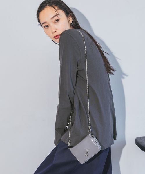 JEANASIS（ジーナシス）の「ラウンドウォレットショルダー/207395