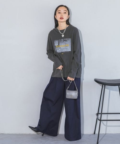 JEANASIS（ジーナシス）の「ラウンドウォレットショルダー/207395（財布・レディース・ブラック/グレー/ボルドー・FREE）」の14枚目の写真