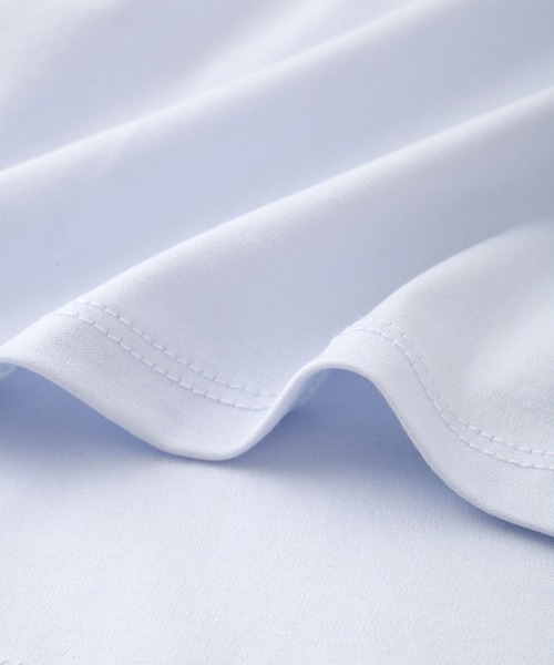 ROPE' PICNIC（ロペピクニック）の「【KIDS/キッズ】スタンドフリルシャーリングカットソートップス（Tシャツ/カットソー・キッズ・サックスブルー/ネイビー/ホワイト・120/110/150/140/130）」の11枚目の写真