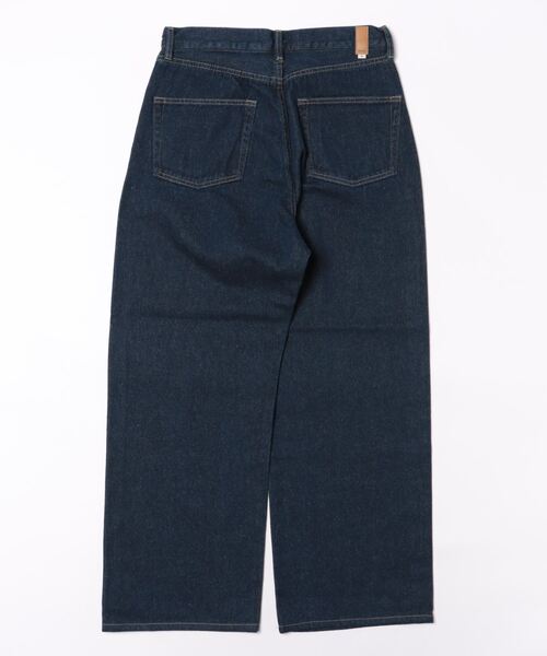 oblekt（オブレクト）の「リサイクルコットン ワイドレッグジーンズ（デニムパンツ・レディース・ネイビー/グレー/ブルー/ブラック・X-SMALL/SMALL/MEDIUM/LARGE/X-LARGE）」の5枚目の写真
