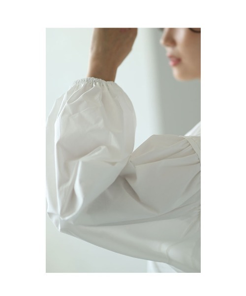 Sawa a la mode（サワアラモード）の「異素材ドッキングトップス（Tシャツ/カットソー・レディース・ホワイト/ブラック・FREE）」の10枚目の写真