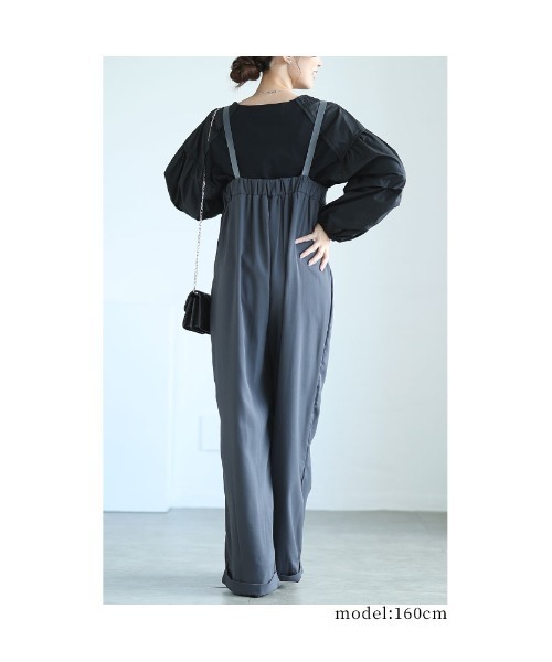 Sawa a la mode（サワアラモード）の「異素材ドッキングトップス（Tシャツ/カットソー・レディース・ホワイト/ブラック・FREE）」の15枚目の写真