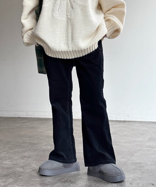 新色/コーデュロイ】フレアデニム（デニムパンツ）｜CPCM（シーピー