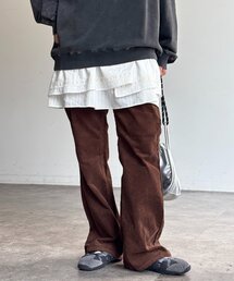 CPCM（シーピーシーエム）の「【新色/コーデュロイ】フレアデニム（デニムパンツ）」