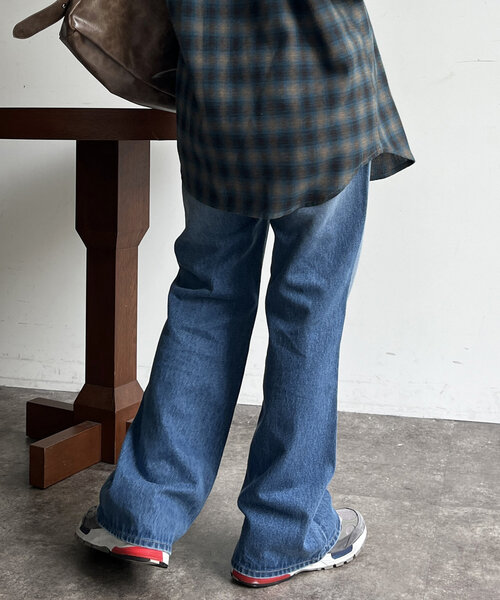 CPCM（シーピーシーエム）の「【新色/コーデュロイ】フレアデニム（デニムパンツ・レディース・インディゴブルー/ネイビー/ブルー/ブラック/ブラウン系その他/ブラック系その他・SMALL/MEDIUM/X-SMALL/PS/PM）」の22枚目の写真