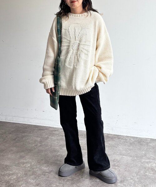 新色/コーデュロイ】フレアデニム（デニムパンツ）｜CPCM（シーピー