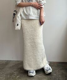 Green　Parks | シャギーニットスカート(スカート)