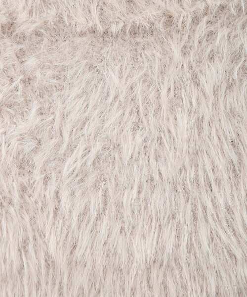 Green　Parks（グリーンパークス）の「シャギーニットスカート（スカート・レディース・ベージュ/オフホワイト/ブラック・FREE）」の20枚目の写真