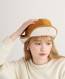 カスタネ　シャギーコート　イエロー 新品タグ付き【kastane】シャギーコート イエロー